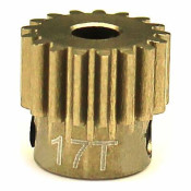 17t 48p Hard Anodized 7075 Pinion Gear by Hot Racing SRP $26.87