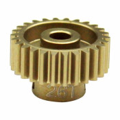 26t 48p Hard Anodized 7075 Pinion Gear by Hot Racing SRP $26.87