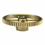 63t 64p Hard Anodized 7075 Pinion Gear by Hot Racing SRP $35.04 63t 64p Hard Anodized 7075 Pinion Gear by Hot Racing SRP $35.04