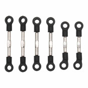 Titanium Complete Tie Rod Set (6) Micro B/T by Hot Racing SRP $48.42 Titanium Complete Tie Rod Set (6) Micro B/T by Hot Racing SRP $48.42