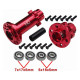 CNC Aluminum Hub Set Red: PM-MX by Hot Racing SRP $133.24