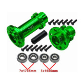 CNC Aluminum Hub Set Green: PM-MX by Hot Racing SRP $133.24 CNC Aluminum Hub Set Green: PM-MX by Hot Racing SRP $133.24