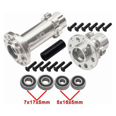 CNC Aluminum Hub Set Silver: PM-MX by Hot Racing SRP $140.15 CNC Aluminum Hub Set Silver: PM-MX by Hot Racing SRP $140.15