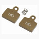 Hard Anodized Front Brake Pad PM-MX by Hot Racing SRP $22.69