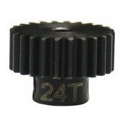 24t 0.5 Mod Hardened Steel Pinion Gear 2.3 Bore by Hot Racing SRP $15.49 24t 0.5 Mod Hardened Steel Pinion Gear 2.3 Bore by Hot Racing SRP $15.49
