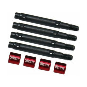 +5mm Steel Portal Drive Stub Axles Ascent 18 by Hot Racing SRP $35.46