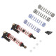 Piggyback Adj. Rebound Shock 61-90mm Black: Scx by Hot Racing SRP $84.10