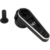 Aluminum 5 mm Off set servo arm 24 Spline by Hot Racing SRP $27.80 Aluminum 5 mm Off set servo arm 24 Spline by Hot Racing SRP $27.80
