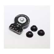 Heavy Duty Aluminum Servo Saver (Black) by Hot Racing SRP $34.53