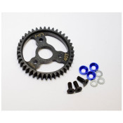 Steel Spur Gear (40T 1.0 Mod)(Blue): Traxxas by Hot Racing SRP $59.23 Steel Spur Gear (40T 1.0 Mod)(Blue): Traxxas by Hot Racing SRP $59.23