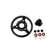 Steel Pinion and Spur Gear (18t/60t 32p)(Red):TRA by Hot Racing SRP $61.70 Steel Pinion and Spur Gear (18t/60t 32p)(Red):TRA by Hot Racing SRP $61.70