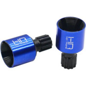 Chrome Steel 4 slots Drive Cup XRT X-Maxx 8S by Hot Racing SRP $90.79