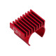 Red 9 Fin 030 Motor heatsink SCX24 by Hot Racing SRP $24.03