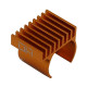 Gold 9 Fin 030 Motor heatsink SCX24 by Hot Racing SRP $23.78