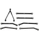Aluminum High Clearance Links (133.7mm) Axial SCX24 by HOT Racing SRP $98.84
