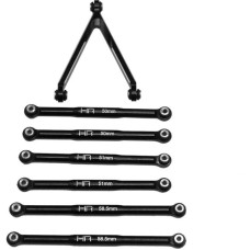 Aluminum Link Set for LWB (133.7mm) Scx 24 by Hot Racing SRP $84.10