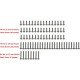 M1.4 Stainless Steel Full Screw Set 81 PC SCX24 by Hot Racing SRP $41.82