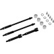 4MM Steel Drive Stub Axles SCX24