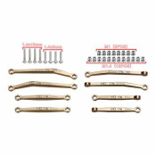 No Flex Upgrade Brass Link Set - SCX30 by Hot Racing SRP $99.77 No Flex Upgrade Brass Link Set - SCX30 by Hot Racing SRP $99.77