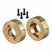 Brass Rear Hub 4.1g - SCX30 by Hot Racing SRP $40.27