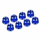 Blue Aluminum M2 Flange Wheel Nuts - SCX30 by Hot Racing SRP $18.62 Blue Aluminum M2 Flange Wheel Nuts - SCX30 by Hot Racing SRP $18.62