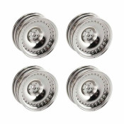 4mm Offset Chrome Brass CL 9.3g Wheel - SCX30 by Hot Racing SRP $67.31