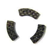 Carbon Fiber Long Slipper Clutch Pads (3):Traxxas by Hot Racing SRP $22.10