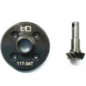 Steel Helical Diff Ring/Pinion Stock(11/34T) TRX4 by Hot Racing SRP $75.06 Steel Helical Diff Ring/Pinion Stock(11/34T) TRX4 by Hot Racing SRP $75.06