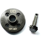Steel Helical Diff Ring/Pinion Underdrive: TRX4 by Hot Racing SRP $99.29 Steel Helical Diff Ring/Pinion Underdrive: TRX4 by Hot Racing SRP $99.29