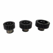 1/8 Bore Steel Pinion Gear Set 23T 28T 31T 48P by Hot Racing SRP $37.56 1/8 Bore Steel Pinion Gear Set 23T 28T 31T 48P by Hot Racing SRP $37.56