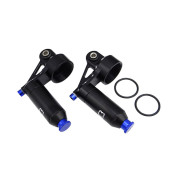 Aluminum Reservoir Shock Upgrade Kit (2): X Maxx by Hot Racing SRP $117.63