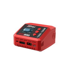RDX1 200 Battery Charger AC/240V 100W, DC 6-30V/200W, 6S Li/HV/FE/Ion, Nixx 1-15, PB 3-12S by HITEC SRP $169.00