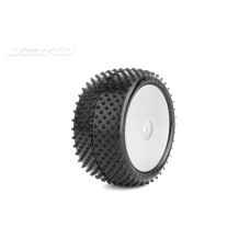 Jetko ARENA Carpet/Astro 2WD and 4WD Buggy Pre Mounted Glued Ultra Soft Tyres with White Wheels (2) By Jetko SRP $40.25 Jetko ARENA Carpet/Astro 2WD and 4WD Buggy Pre Mounted Glued Ultra Soft Tyres with White Wheels (2) By Jetko SRP $40.25