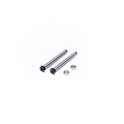 RC10 Rear Outter 34.8mm Hardened Hinge Pin w/nuts (Thread Lock Needed) (2) Team Associated by Koswork SRP $18.77