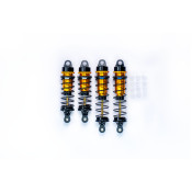 RC10 12mm Gold Body Black Big Bore Buggy Shock Set (F & R) Team Associated by Koswork SRP $173.02
