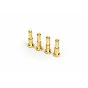 4mm/5mm Gold Bullet Connector/Plug (4) by Koswork SRP $19.61