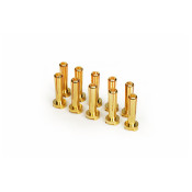 4mm Gold Bullet Connector/Plug (10) by Koswork SRP $27.16