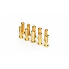 5mm Gold Bullet Connector/Plug (10) by Koswork SRP $29.59 5mm Gold Bullet Connector/Plug (10) by Koswork SRP $29.59