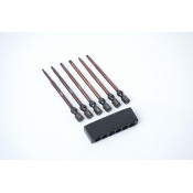 Hex Wrench Tip Set 1.5, 2.0, 2.5, 3,0, 2.0B & 2.5B 1/4in Drive Hex by Koswork SRP $88.29