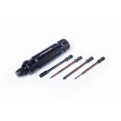 Mini-Z Quick Release 1/4in Drive Hex Driver Set  (H1.5, N4.5, P00 & P1) by Koswork SRP $75.90