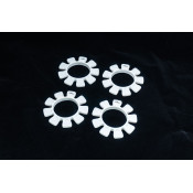 UFO White High Strength Silicone Tire Glue Bands (4) 1/10, 1/8 Buggy & 1/10 SCT by Ksowork SRP $22.84