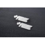 KOS RACING Stainless Logo 48mm (w/tape) (2pcs) by Koswork SRP $7.73