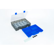KOS32111 Tool Box + KOS32111-1 Partition Kit + KOS32101B Blue Parts Tray by Koswork KOS32111 Tool Box + KOS32111-1 Partition Kit + KOS32101B Blue Parts Tray by Koswork