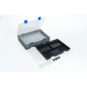 KOS32111 Tool Box + 7×7 Parts Box + KOS32101BK Black Parts Tray by Koswork SRP $53.54 KOS32111 Tool Box + 7×7 Parts Box + KOS32101BK Black Parts Tray by Koswork SRP $53.54
