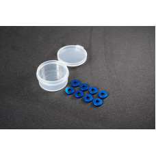 3x8x2mm 3mm Aluminum Washer Blue (8pcs) by Koswork SRP $9.55