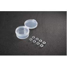 3x5.5x3mm 3mm Aluminum Washer Natural (8pcs) by Koswork SRP $9.55