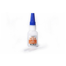 Tire Glue (Medium) 20g w/Pin Cap and Tips Slower Set, Longer Work Time, Maximum Bond by Koswork SRP $15.00 Tire Glue (Medium) 20g w/Pin Cap and Tips Slower Set, Longer Work Time, Maximum Bond by Koswork SRP $15.00