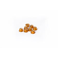 M4 Aluminum Flanged Nylon Lock Nuts Gold (w/container) (8) by Koswork SRP $24.55 M4 Aluminum Flanged Nylon Lock Nuts Gold (w/container) (8) by Koswork SRP $24.55