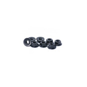 M4 Aluminum Serrated Nuts Black (w/container) (8) by Koswork SRP $21.03