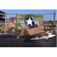 Double Seat AD-5/A-1E Skyraider 86 Inch ARF  35-60cc Camo without Retracts New 2025 by Seagull SRP $2016.01